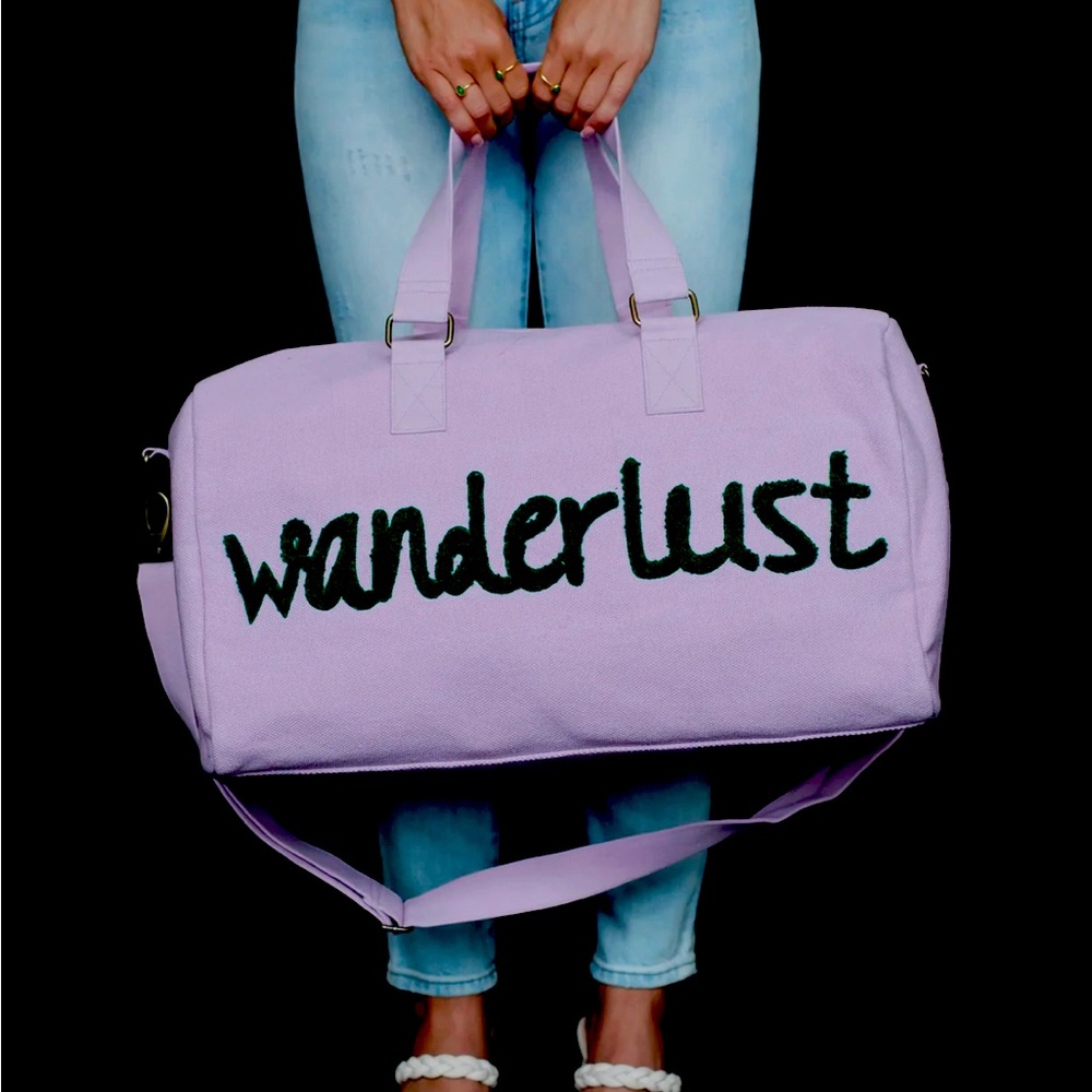 Amazing Wanderlust duffle bag in Light pink - Picture 4 of 7